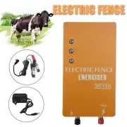 DC 12V Solar Power Electric Fence Energizer Electric Fencing Charger Controller