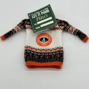 Tito's Vodka For Dog People Bottle Sweater Collectible - BRAND NEW