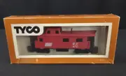 Tyco HO Scale Red Caboose Car 4751 Model Train Penn Central w/ Box New Open Box