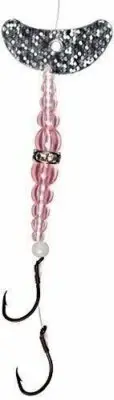 Mack's Lure Double Whammy Kokanee Pro, Silver flo
