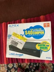 Apex Digital TV Converter Box with Analog Passthrough