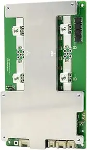 4 Strings 12v Lithium Battery Protection Board 200A Lithium Iron Phosphate RV Energy Storage Start Smart BMS Built-in Bluetooth for Li-ion Lithium Battery Cell(Serial Heating)