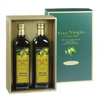 在飛比找Yahoo!奇摩拍賣優惠-台糖特級初榨橄欖油禮盒(750ml/瓶) 2瓶/盒，二盒組 