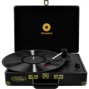mbeat MBTR89BLK WOODSTOCK RETRO TURNTABLE BLACK / SPEAKERS