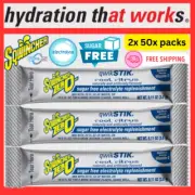Sqwincher® Qwik Stiks 2x 50x Bags - Cool Citrus Sugar Free Stiks