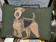 Airedale Weave Pillow 15x11