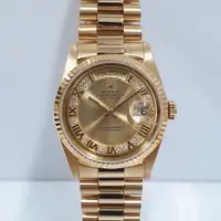 在飛比找蝦皮購物優惠-ROLEX勞力士 18238 Day-Date 蠔式18K金