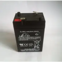 在飛比找蝦皮購物優惠-LEOCH(理士牌)兒童電動車電池DJW6-4A(6V4.0