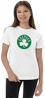Outerstuff Boston Celtics Youth Girls 7-16 Primary Team Logo T-Shirt