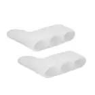 Shield Gel Pinky Toe Separator Straightener Gel 3 Hole Bunionette Pads