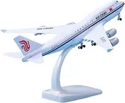 Pre-Built Model Aircraft 20cm Scale Model Airplane with Wheels 1:400 Air China for Boeing 777 Passenger Aircraft Model Miniature Airplane Model(B747-400)