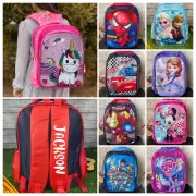 Cartoon Backpack for Elementary School Kids Boys & Girls | Custom Backpack
