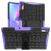 For Lenovo Tab P11 2nd Gen Shockproof Heavy Duty Rugged Stand Case Cover (Purple)