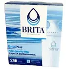 Genuine 2 Pack Brita Plus High Density Replacement Filters Cartridges BritaPlus