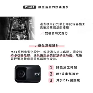 【PX 大通-】兩年保固Gogoro隨插即用贈記憶卡MX1+機車行車記錄器黑鋼盾WIFI行車紀錄器 HD1080P 60fps