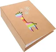 Tofficu Children Growth Photo Album Portable 200 Photos Holder Paper Pictures Memories Album For Family Memories And School Events