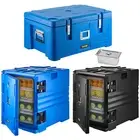 VEVOR Insulated Food Pan Carrier 90L Front Loaders & 30L Top Loader w/ 3 Pans