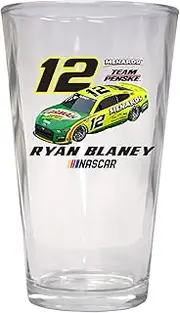 R and R Imports Nascar #12 Ryan Blaney Pint Glass New for 2022