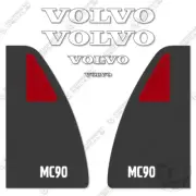 Fits Volvo MC90 Decal Kit Skid Steer - 7 YEAR OUTDOOR 3M VINYL!