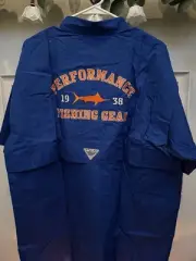 Columbia Men's Collegiate Bonehead Team Short Sleeve Shirt, Florida Gators Large