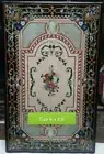 4'x2' Black Marble Side Corner Dining Coffee Table Top Mosaic inlay design work