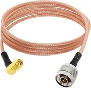 ROBAUN Wireless Antenna Extension Cable SMA Male Female RP to N Plug Jack with Nu Pigtail Adapter RG316 15cm(Type8,100CM)