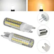 E14 G4 G9 5W 2835 SMD 52 LED Light Lamp Bulb for Indoor Home Decoration AC220V E14 PURE WHITE