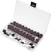 ARTIBETTER Sanding Bands and Drum Mandrels Set 132pcs Shank Cone Abrasive Flap Sanding Wheel for Drill Sanding Drum Woodworking Tools