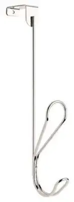 Dolen Over The Door Hook Rail - Polished Chrome