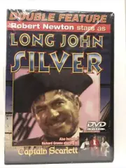 Long John Silver/Captain Scarlett -(DVD, 2006) Double Feature /New