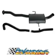REDBACK 2.5" Exhaust for Commodore VS 3.8L V6 Sedan - Solid Axle Muff/Tailpipe