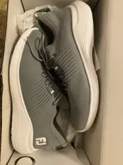 Footjoy Flex Women’s Golf Shoes, 7.5m, Gray. Worn On Range Once.