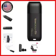 1TB USB 3.2 External Flash Drive - 100MB/s Read Speed, Plug & Play Design