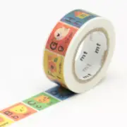 Masking Tape MT Kids Multicolored Alphabet A - M