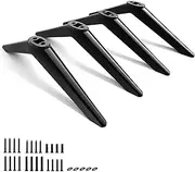 (Upgraded Version) 2 Packs TV Base Stand for TCL Roku TV Legs Replacement for TCL 28" 32" 40" 43" 49" 50" 55" 58" 65" 32S359 32S355 40S355 43S455 50S525 55S435 65S455 Roku TV Legs for TCL with Screws