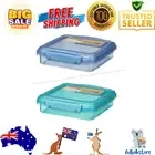 Sistema Ocean Bound Plastic Sandwich Box 450mL Food Storage Container and Lunch