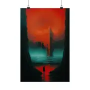 Lachrymose | Dark Fantasy | Surrealism | Wall Art | Matte Vertical Posters
