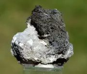 Volcanic Scoria & Aragonite 10 Grams - Vulcano Island, Lipari, Italy