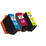 3X Compatible Ink Cartridge 302XL Colours For Epson Expression XP6000 XP6100 XP