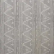 Andrew Martin Contemporary Ikat Zig Zag Lines Print Fabric- Babylon Cloud 6.5 yd