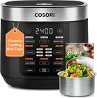Rice Cooker 10 Cup, 24H Keep Warm, 18 Functions Fuzzy Logic Rice Maker with Stai