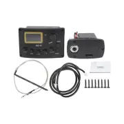 5-Band Acoustic Guitar Preamp Piezo Pickup EQ Equalizer System &Mic Beat Board