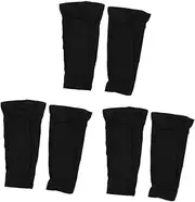 BESPORTBLE 3sets Leg Protection Socks for Men Soccer Shin Guards Calf Sleeves for Sports and Casual Wear 2pcs*3