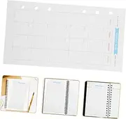 VILLFUL Heavy Duty Binder Refills for Planner Sheets Size Paper Refills Label The List Binder Spiral Bound Notebook