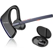 New Bee Bluetooth Headset with Dual Microphone & CVC 8.0