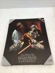 STAR WARS THE FORCE AWAKENS KYLO REN VILLAINS 16x20 FRAMED POSTER ART CANVAS