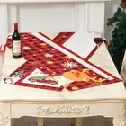 Christmas Decoration Christmas Dining Decoration High-quality Cloth Splash-proof