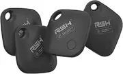 Air Tag for Android 4 Pack Luggage Tracker Tags Works with Google Find My Device App, Bluetooth Tracker Key Finder and Item Locator for Luggage, Backpack, Suitcases, Replaceable Battery