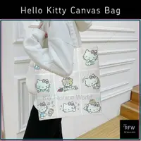 在飛比找蝦皮購物優惠-Hello Kitty 帆布包 / Beg Kanvas H