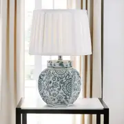 Padma Table Lamp in Green/White